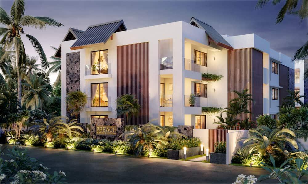 Gated community Mauritius - 2Beach Residences