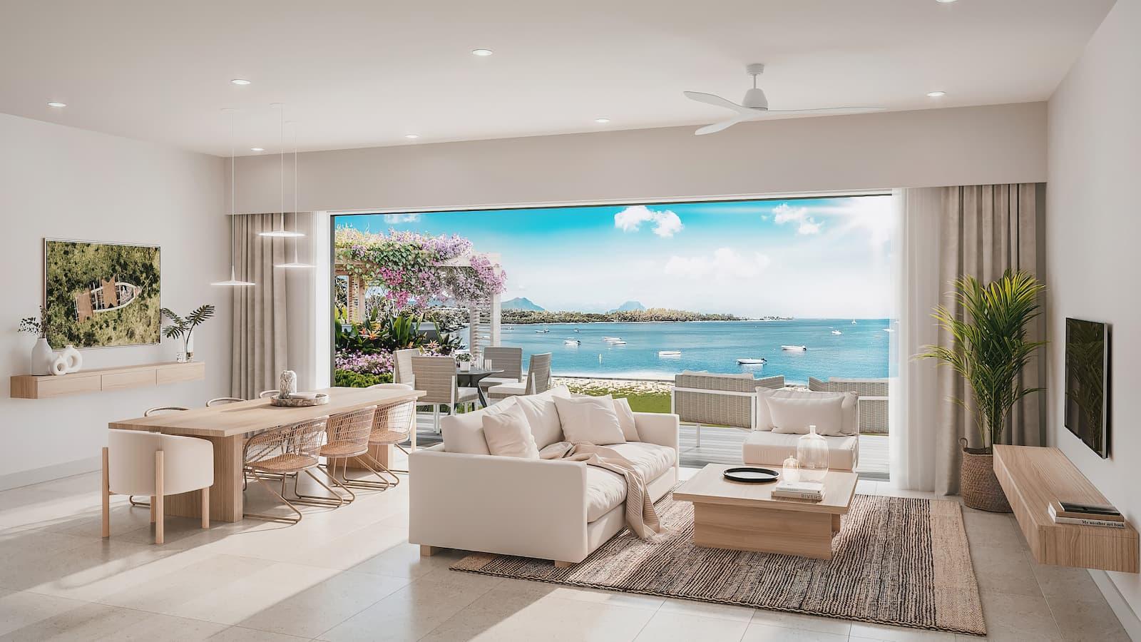 3-bedroom G+2 penthouse for sale in Black River, Mauritius